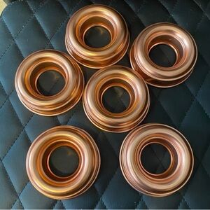 Lot of Copper Decor Molds